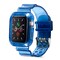Insten Crystal Clear Watch Band with Rugged Bumper Case For Apple Watch 40mm 38mm Series SE 6 5 4 3 2 1, Replacement Soft TPU Transparent Strap, Clear Blue